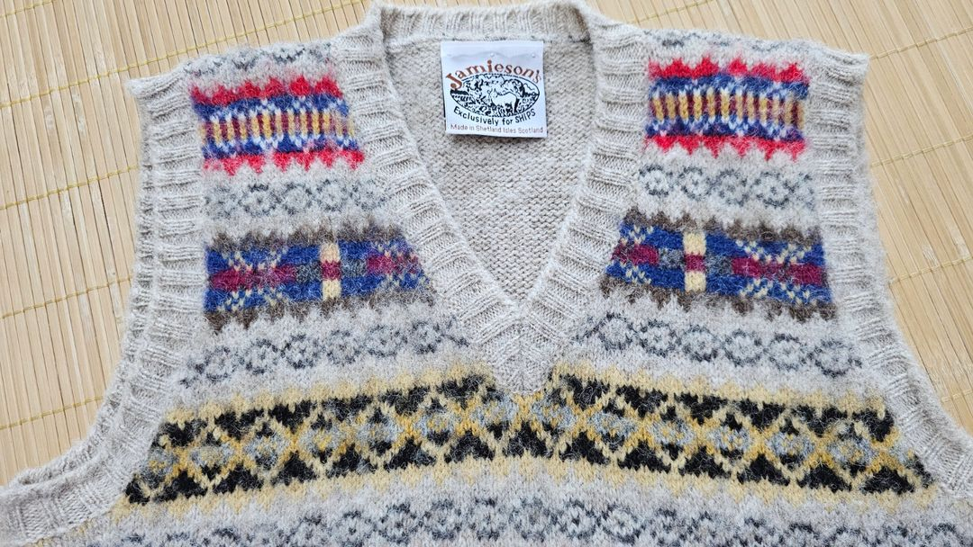 제이미슨스 페어아일 쉐기독 베스트 S사이즈(95)--5