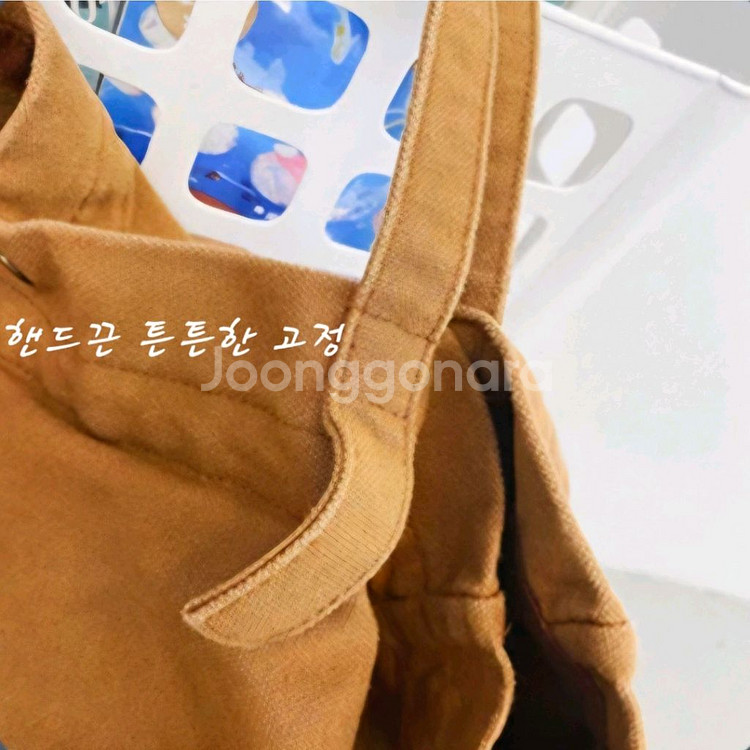 캉골가방 캉골에코백 캉골 대용량 캔버스 숄더백 아이보리--9