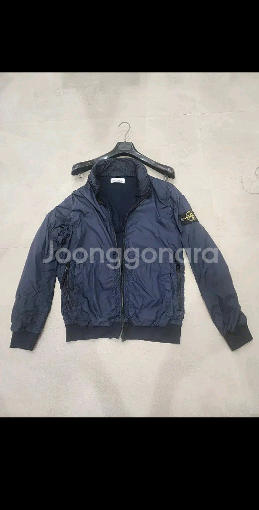 스톤아일랜드 크링클랩스 바람막이--0