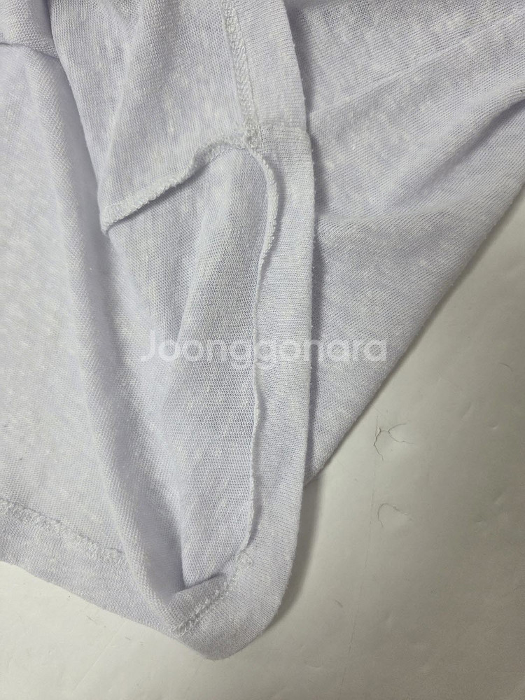 쟈딕앤볼테르 여성 스마일리 반팔티 화이트(M)--4