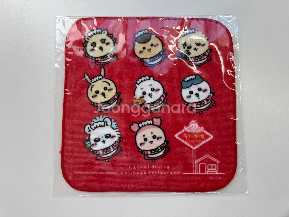 치이카와 레스토랑 손수건 핸드타올--0