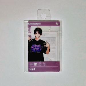 니지산지 켄모치 토우야 미개봉 투명포카 클카 트레이딩