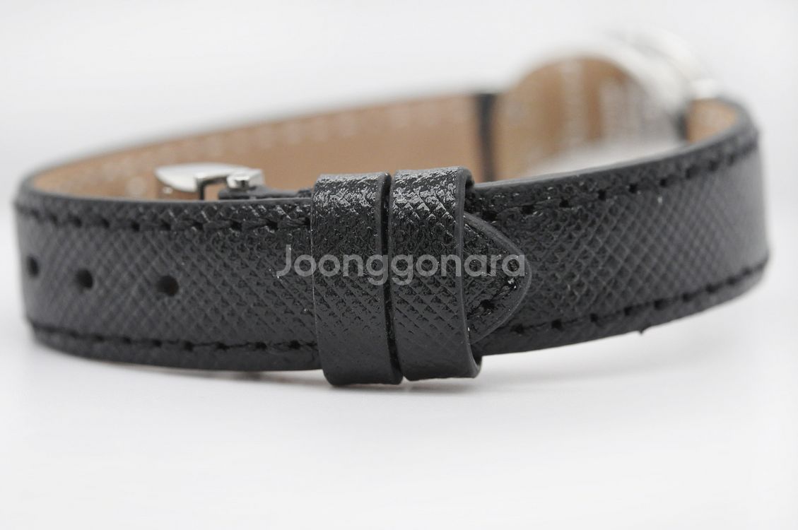 불가리 비제로원 천연다이아몬드 12P 사피아노 22mm--8