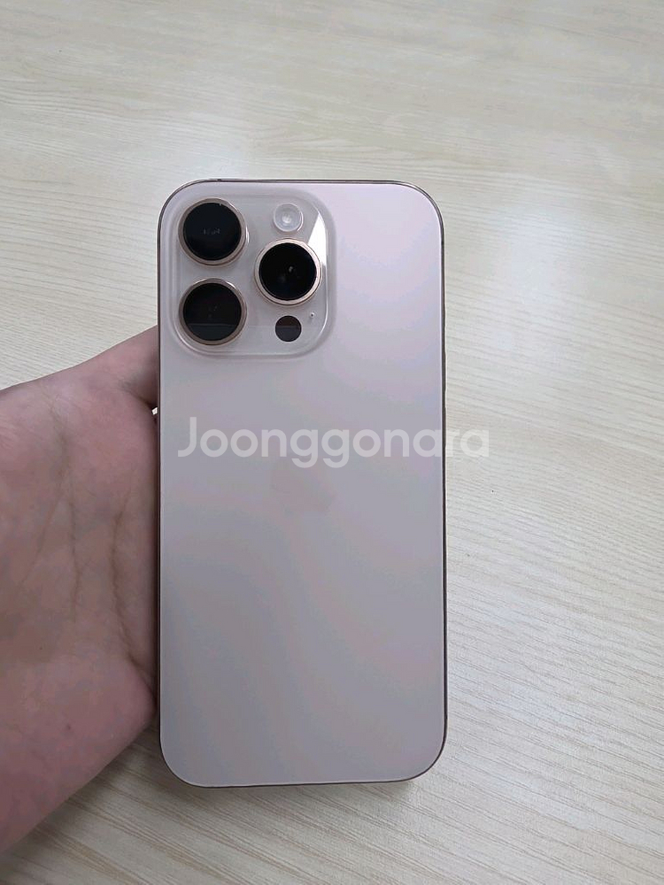 아이폰 16 프로 16 pro 512g 데저트 골드--4