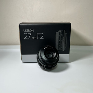보이그랜더 울트론 27mm F2 X마운트 블랙 민트급