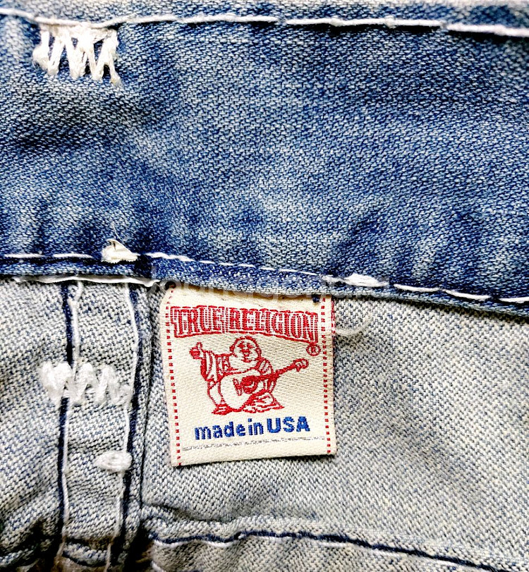 트루릴리전 남성청바지34/연청--3