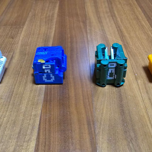 무장큐브 얼룩말 오리너구리 그린배트 기린 4종일괄판매