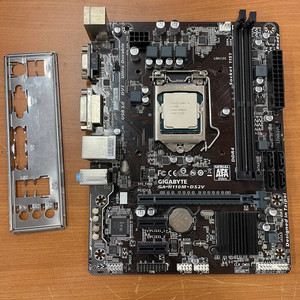 CPU I5-7400 + 메인보드 H110M