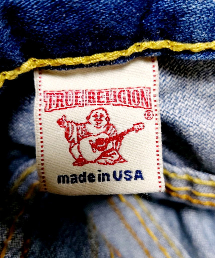 트루릴리전 남성청바지32-34/찢청/택포--4