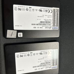마이크론 1100 SSD 1TB * 2개 (2장)