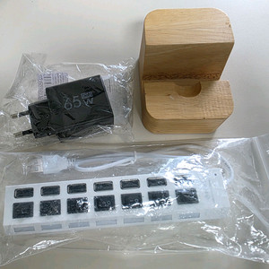 폰 충전,usb 허브 (7포트),폰 거치대/일괄/미개봉