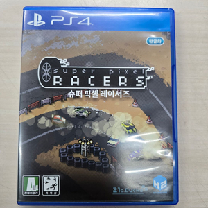 # 플스4(PS4) 슈퍼 픽셀 레이서즈 판매합니다.