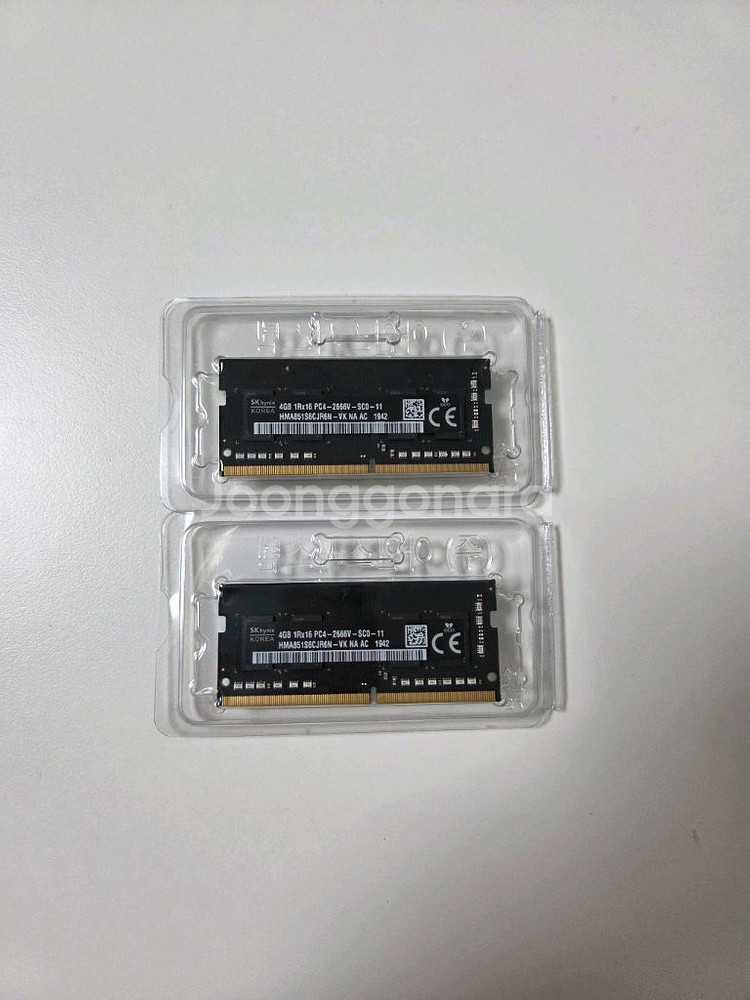 아이맥 적출램 8GB(4GBx2) 2666--1