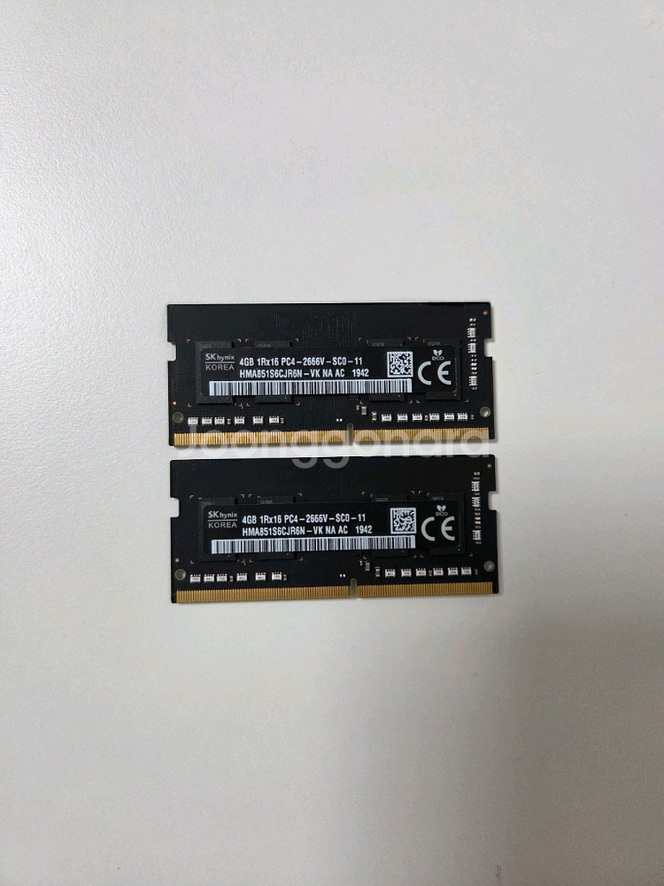 아이맥 적출램 8GB(4GBx2) 2666--0