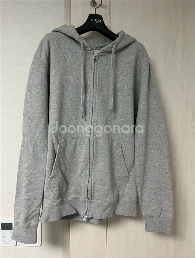 무신사 멜란지마스터 후드집업 XL--0