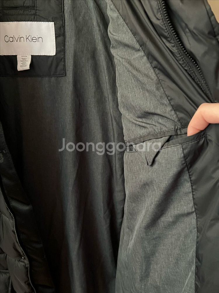 켈빈클라인 오리털 다운 패딩 남성--7