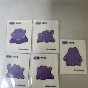 포켓몬 시즌4 메타몽 5종세트