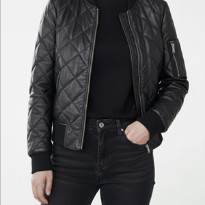세븐진 7 for all mankind 가죽 봄버