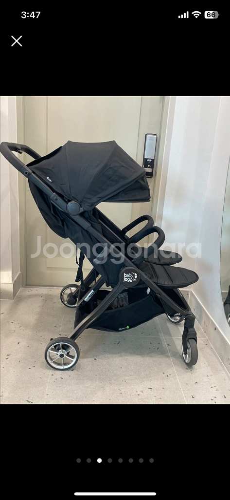 베이비 조거 시티셀렉트 쌍둥이 유모차 2023년 7월--2