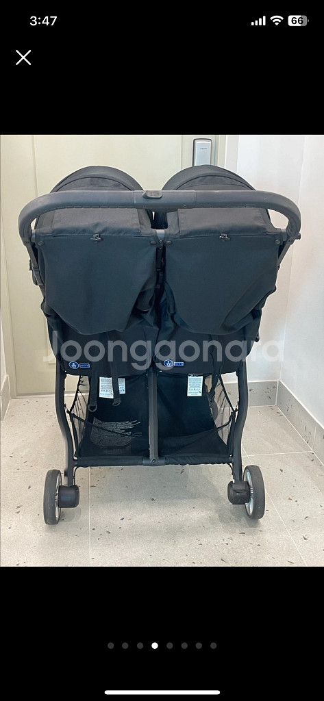 베이비 조거 시티셀렉트 쌍둥이 유모차 2023년 7월--3