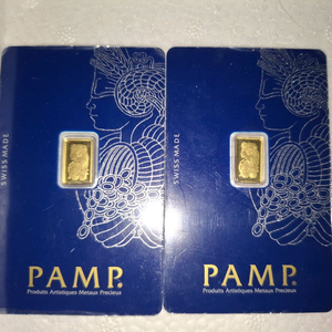 PAMP 금 Gold Bar 골드바 1g