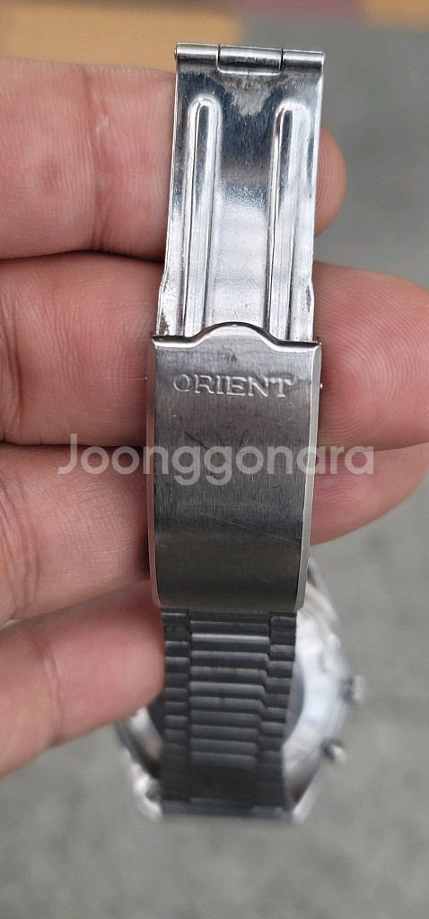 오리엔트 AAA 오토매틱 데이데이트 시계--5