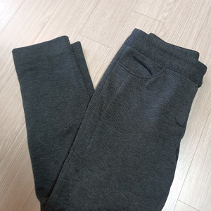 그레이 단추 슬렉스 바지 55