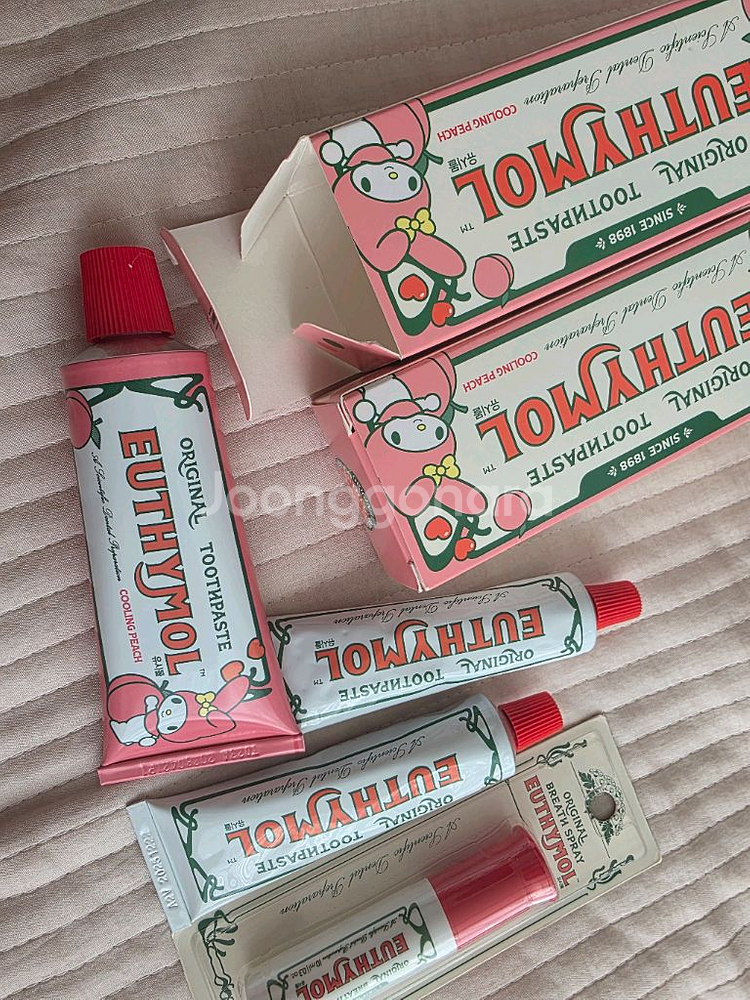 유시몰 오리지널 쿨링 피치 민트향 치약--1