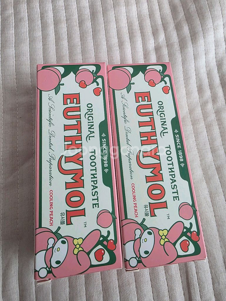 유시몰 오리지널 쿨링 피치 민트향 치약--2