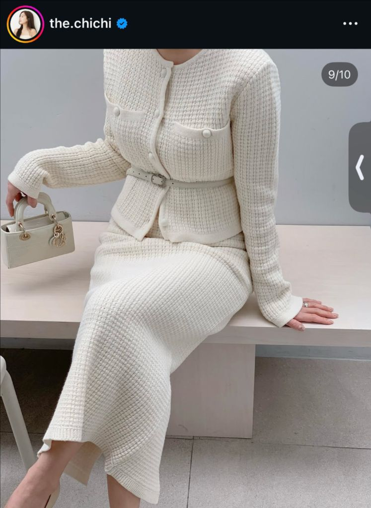 더치치 니트 투피스--1