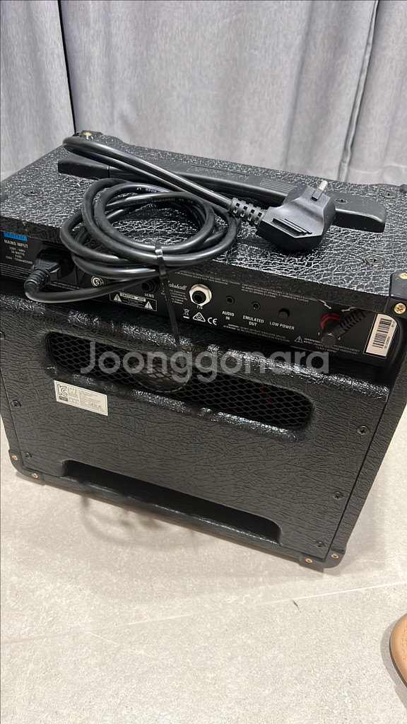 마샬 소형진공관 앰프 dsl1cr--1