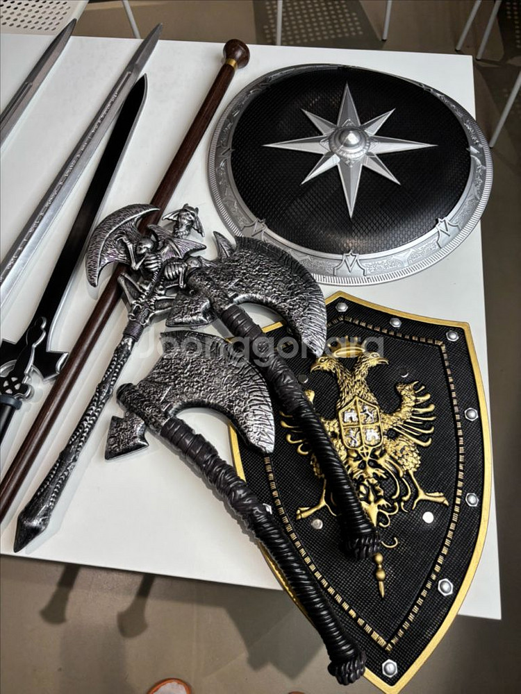 할로윈 /고퀄리티 코스프레용 검/도끼/방패 (테무)--6