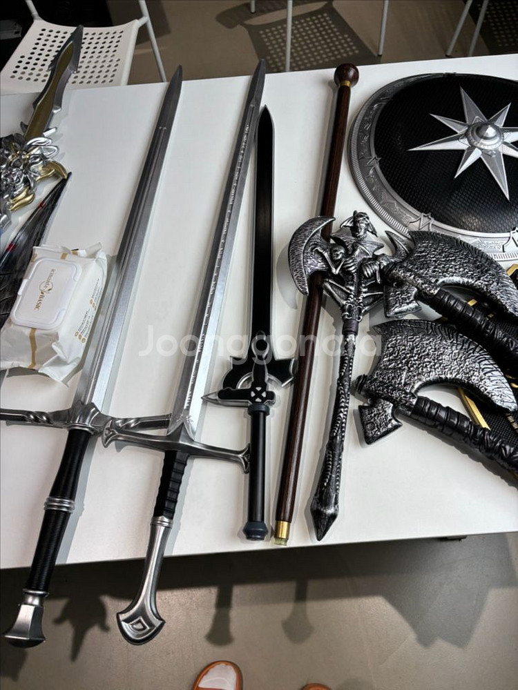 할로윈 /고퀄리티 코스프레용 검/도끼/방패 (테무)--5