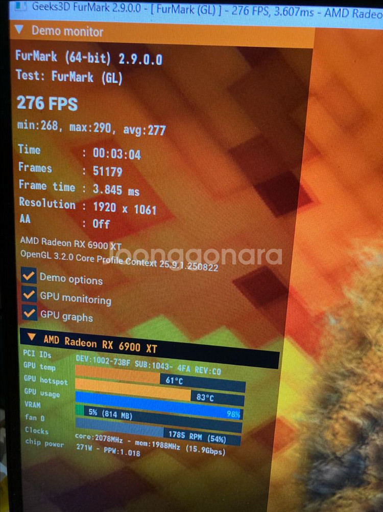 ASUS TUF Radeon RX 6900XT 16GB--6