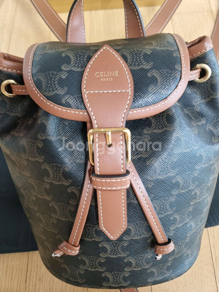 셀린느 미니 폴코 백팩--3