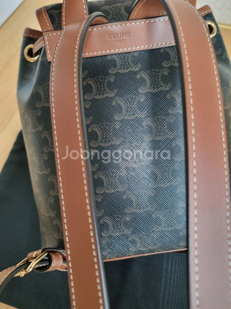 셀린느 미니 폴코 백팩--7