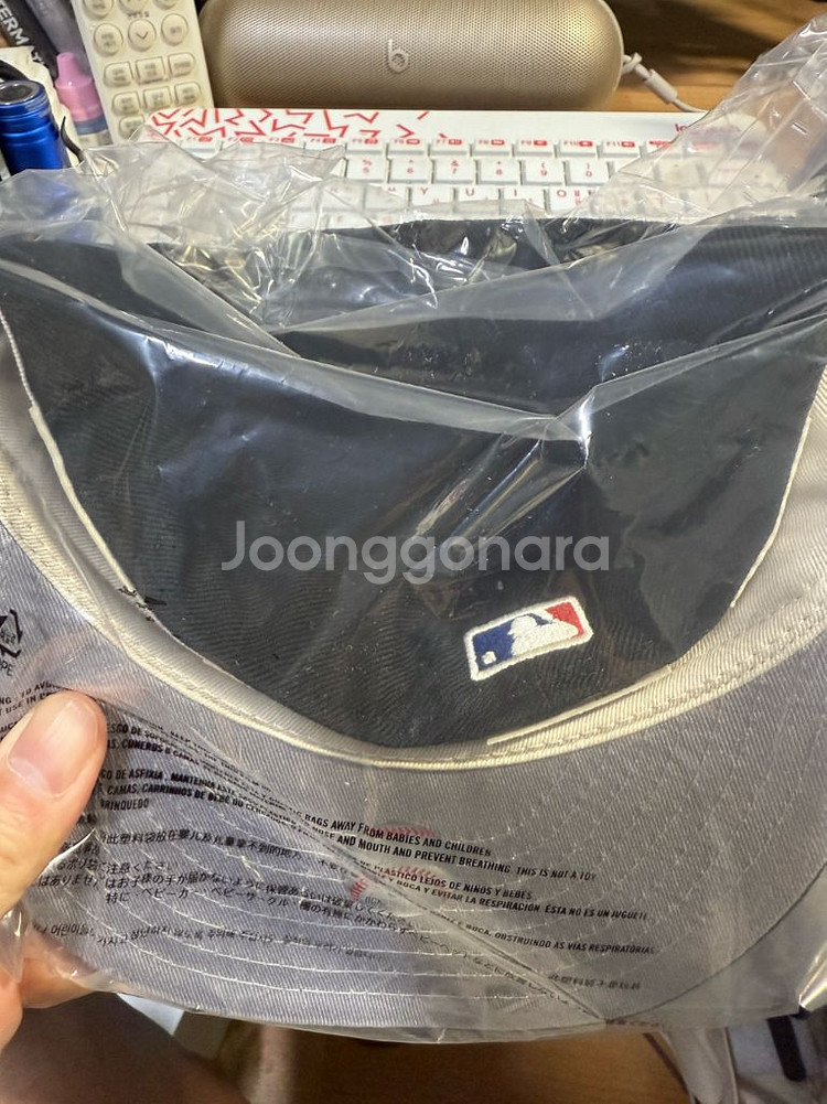 [새상품] 피어 오브 갓 X MLB 로고 피티드캡--3
