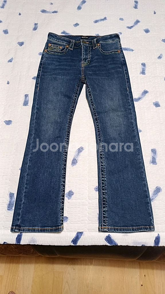 트루릴리전 스판청바지 실측27인치 기장94--0