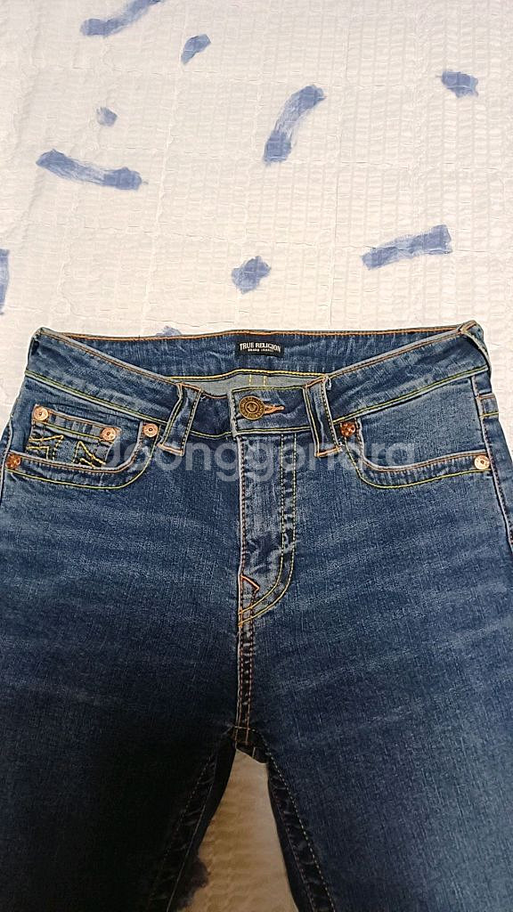 트루릴리전 스판청바지 실측27인치 기장94--1