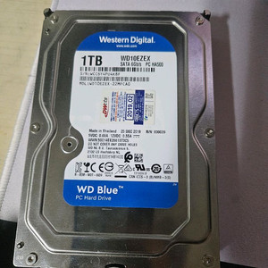 하드hdd 1테라 WD Blue 팝니다.