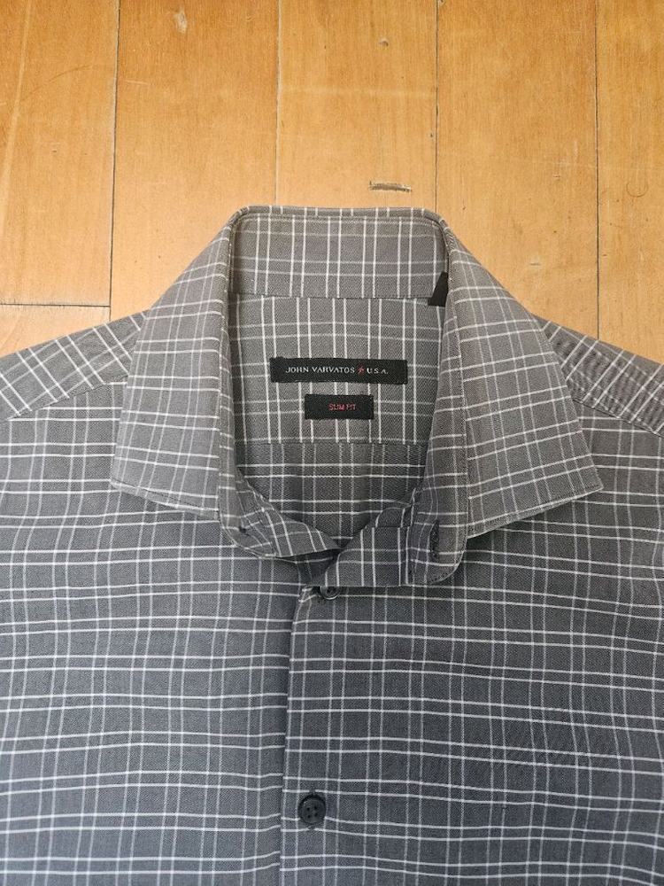 존 바바토스 USA 빈티지 슬림핏 면 셔츠 남방 이미지
