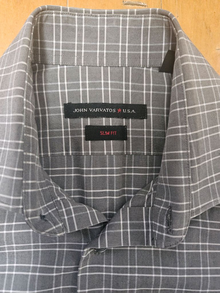 존 바바토스 USA 빈티지 슬림핏 면 셔츠 남방 이미지