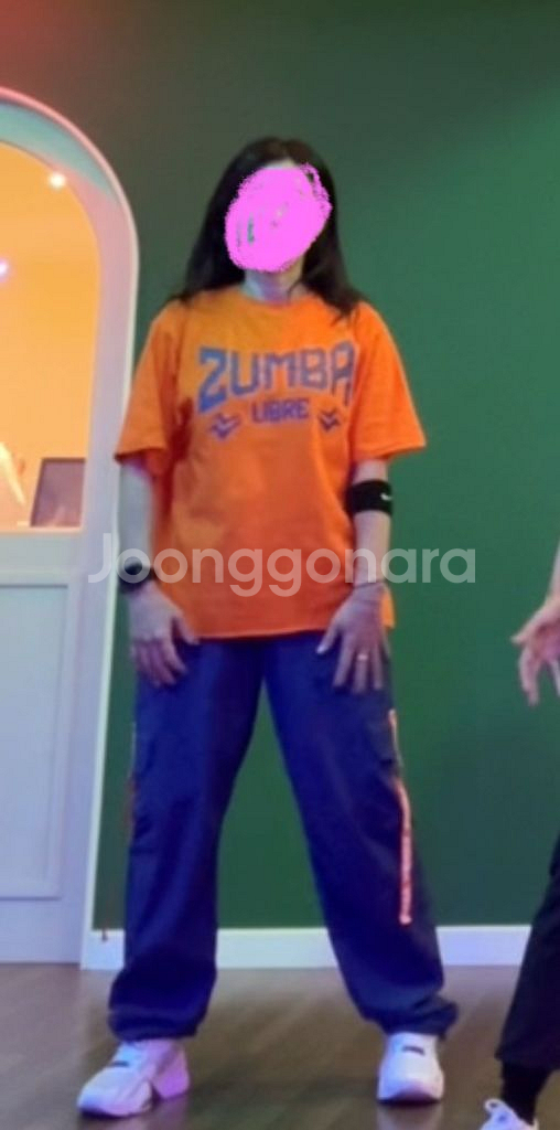 줌바웨어 공용티--1