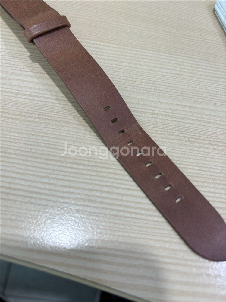 해밀턴 카키 메커니컬 정품 나토가죽--1