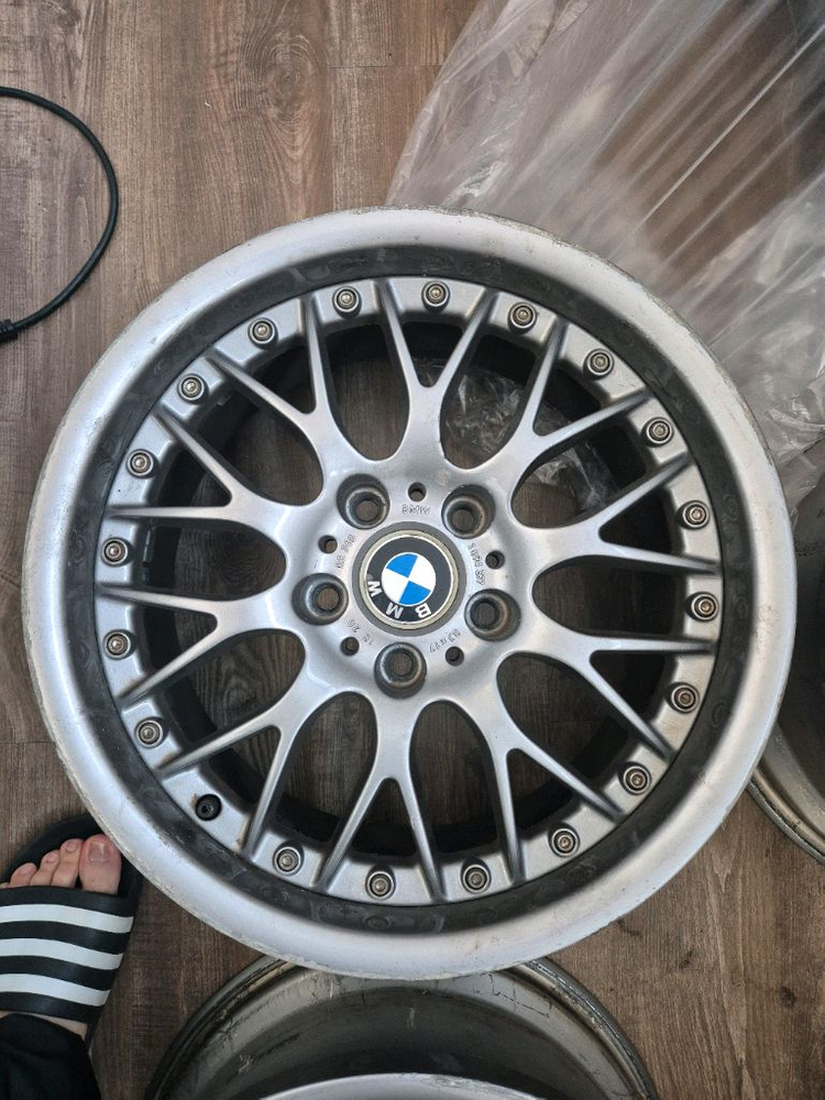 bmw bbs style42 rs740 17인치 팝니다--3