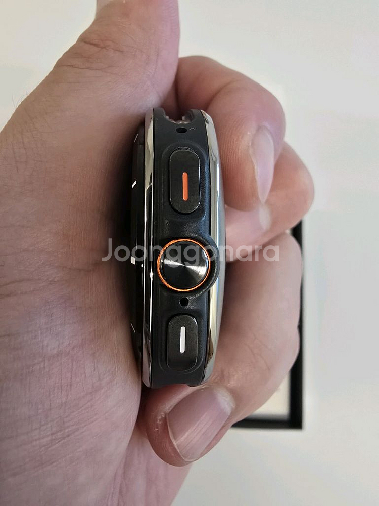 갤럭시워치 울트라 47mm 블랙 자급제 S급 풀박스--3
