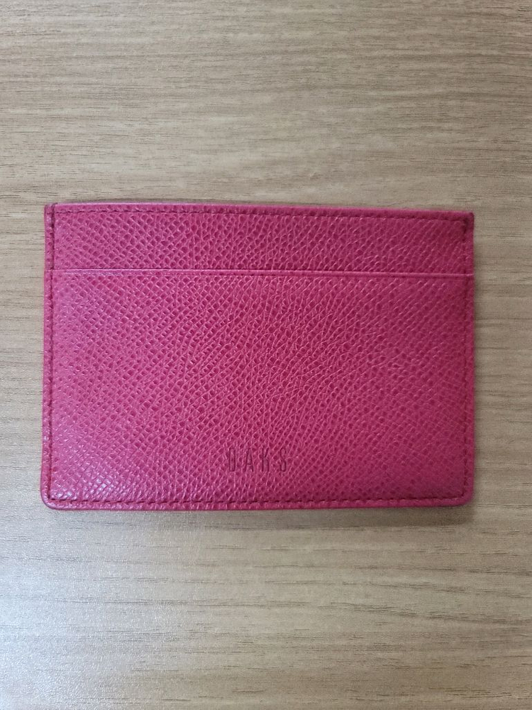 DAKS 닥스 소가죽 사피아노 명함 카드지갑--2