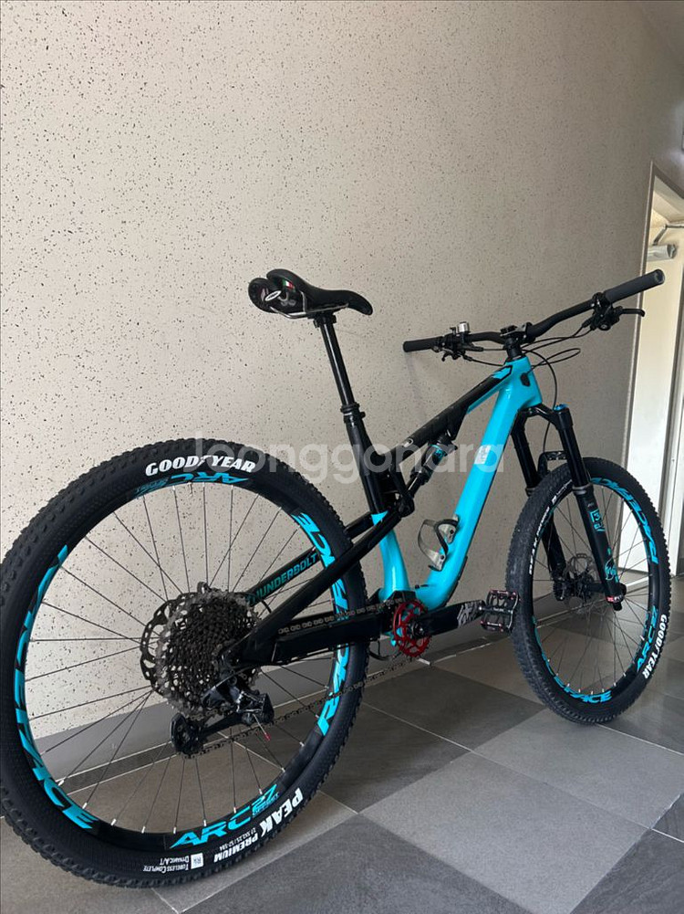 록마운틴 썬더볼트 카본 풀샥 mtb 산악자전거--4