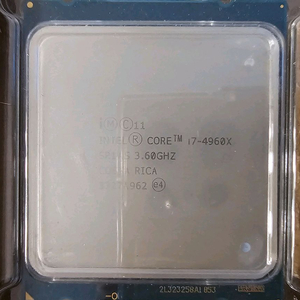 인텔 i7-4960X CPU 풀박스