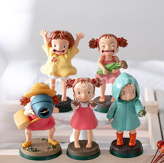 지브리 이웃집 토토로 메이 랜덤 피규어(6종/일괄판매)--0